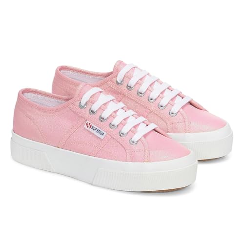 Image of 2740 PLATFORM LAME PINK BEGONIA IRIDESCENT