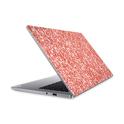 Protection PC portable Mi Notebook 14 (2020) contre les rayures : skin vinyle corail PLdesign