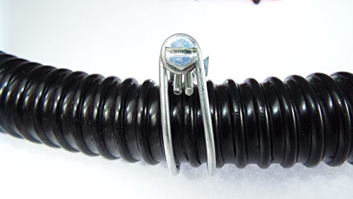 Corrugated Pond Pipe Repair CONNECTORS Hose Joiners,UK Stock! (Double Wire 32MM X2), Black - Image 2