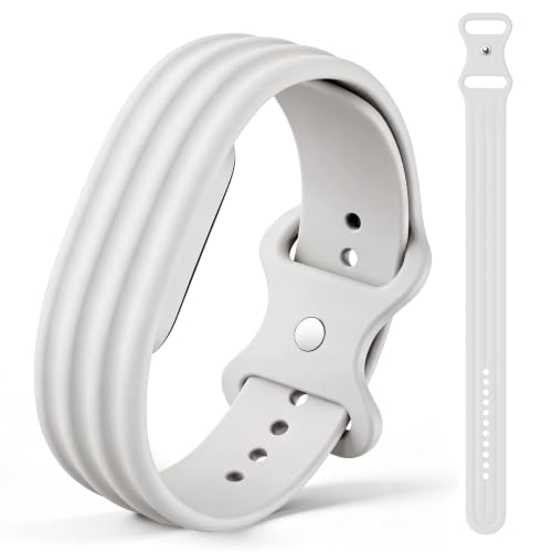 Google Fitbit Air�p�V���R���o���h�A�t�B�b�g�l�X�g���b�J�[�����p�o���h�A���߉\�ȃ\�t�g�V���R���X�g���b�v�AGoogle Fitbit Air�t�B�b�g�l�X�g���b�J�[�p�����p�X�g���b�v - L 283mm - �A�v���R�b�g�B