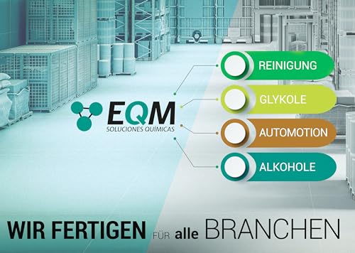 EQM - ECO-301 - Isopropanol - Isopropylalkohol 99.9% - 750 ML - Reinigung von elektronischen Bauteilen, Linsen und Bildschirmen - Reinigung von Harzen im 3D-Druck