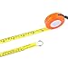 Zomanon Pi Diameter Circumference Tape Measure - Imperial & Metric 124in/315cm, Locking Push-Button, Model 705794666073