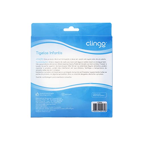 Bowl - Kit 3 Unid Tigre/Dino/Submarino, Clingo, Tigre/Dino/Submarino