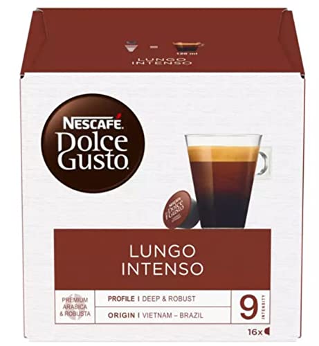 Nescafé Dolce gusto Lungo Intenso Café, 16 capsules