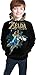 Produktbild ibishibi8 Kind mit Kapuze Sweatshirt Kid's/Youth 3D Printed Novelty Hoodies The Legend of Zelda Hooded Sweatshirt Teen Boys Girls Pullover Hoodies