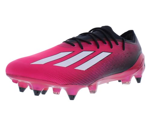 adidas Unisex-Adult X Speedportal.3 Firm Ground Soccer Shoe, Team Shock Pink/Footwear White/Core Black, 11