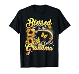Blessed to be called Grandma Sunflower Lovers Grandma T-Shirt