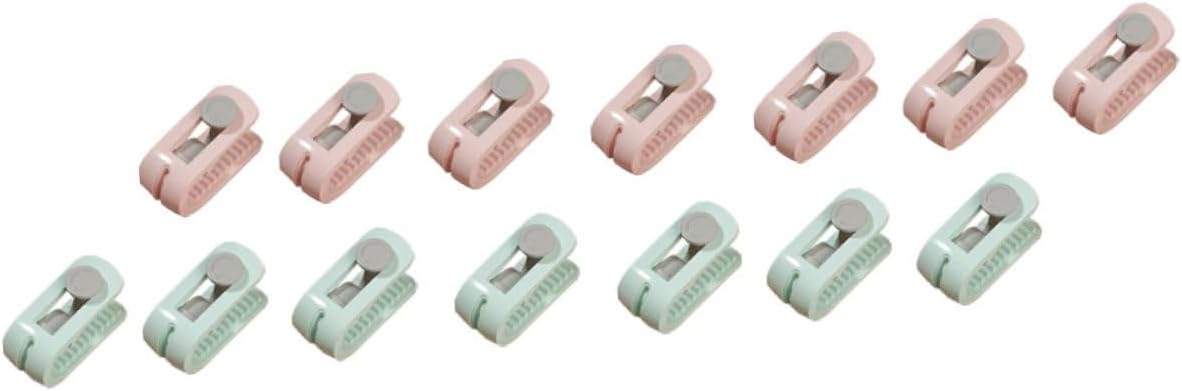PRETYZOOM 36pcs Bed Clips for Quilt Cover Quilt Fixing Clip Non-Slip Mattress Pad Holders Bedding Fixator Random Color