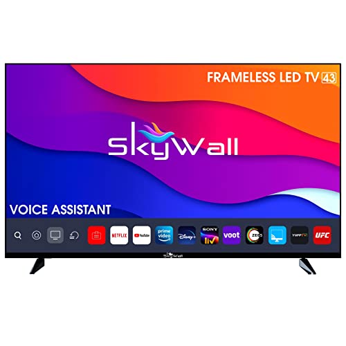 SKYWALL 107.86 cm (43 inches) Full HD LED Smart TV 43SW-VS (Black)
