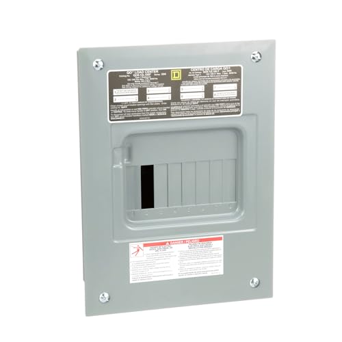 Square D - QO612L100FCP QO 100 Amp 6-Space 12-Circuit Main Lug Indoor Load Center