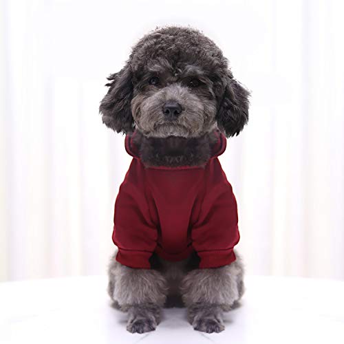 Idepet Pet Dog Hoodies Dog Clothes for Small Dogs Vest Chihuahua Clothes Warm Coat Jacket Autumn Puppy Outfits Cats Dogs… - Image 5