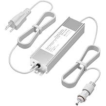 36V 3A Waterproof Power Supply for Govee Permanent Outdoor Lights,Compatible with Govee H706A H706B H706C Permanent Outdoor Lights Power Adapter CordBlack