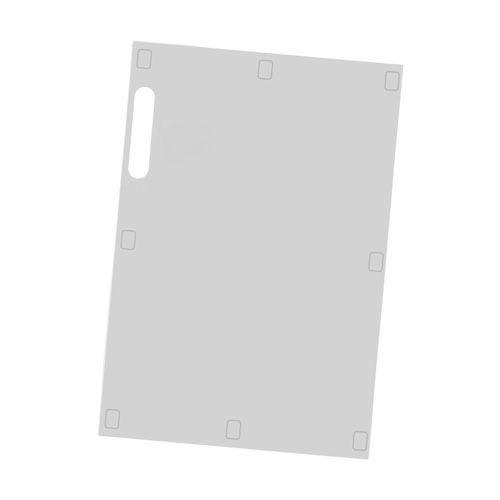 Adiós a las puertas dañadas: panel protector de arañazos de gatos transparente, 120x79cm