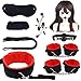 10pcs Bed Restraint for Headboard Adults Bondaged Restraints Sex Handcuffs Sex Ties for Ankles and Wrists Men Bed Straps for Adult Play King Mattress Bed Arm Legs Restraints BDSM for Couple Sweater