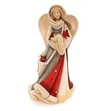 Enesco Heart of Christmas Angel with Cardinals Figurine 7.68 In