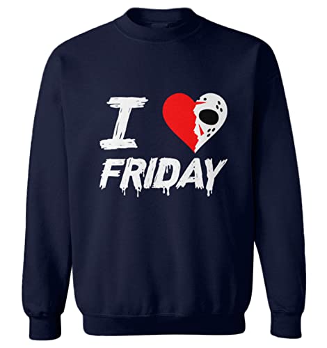 I Heart Friday - Love Voorhees Toddler Fleece Crewneck Sweater
