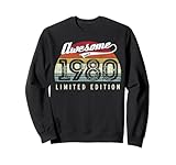 Photo Gallery vintage awesome since 1980 edizione limitata - 45° compleanno felpa Photo Gallery vintage awesome since 1980 edizione limitata - 45° compleanno felpa