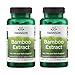 Swanson Bamboo Extract for Hair and Nails Silica Supplement Supports Collagen 300 mg 60 Veggie Capsules (2 Pack)