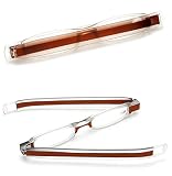 VEVESMUNDO Gafas de Lectura - Coloque las gafas de lectura en el bolsillo y deje que la visión clara sea portátil.