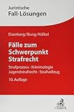 koelbel ellipsenhanteln  Fälle zum Schwerpunkt Strafrecht: Strafprozess, Kriminologie, Jugendstrafrecht, Strafvollzug (Juristische Fall-Lösungen)
