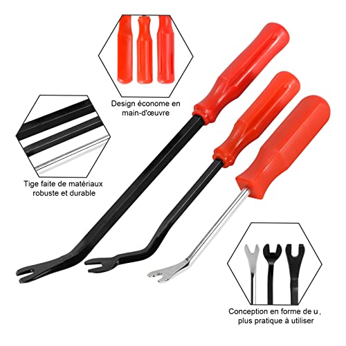 LUNEKUCK 4 Pcs Kit Rimozione di Graffette per