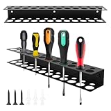 XuYelora 12.6' Screwdriver Holder Wall Mount with 23 Holes,...