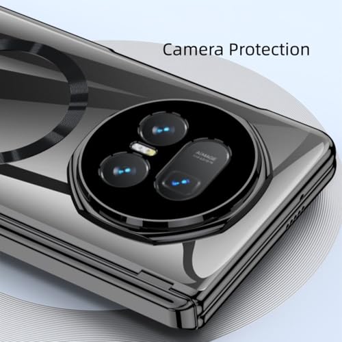 Coque Honor Magic V5 transparente protégeant la charnière sensible