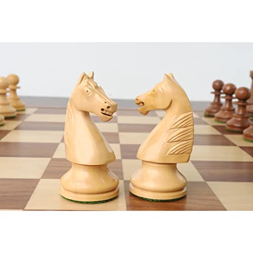 Jeu d'échecs Staunton d'exception en palissandre doré cadeau idéal - 4