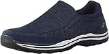 Skechers USA Men's Expected Gomel Slip-on Loafer, Navy, 11 M US