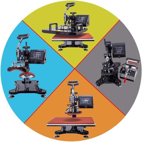 Heat Press Machine, 9 en 1 Combo para Sublimación miniatura 7