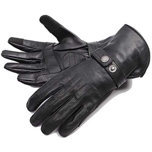 [fOi[] fB[X U[O[u I[goCp LADIES' LEATHER GLOVES FRTG-85 (fB[X S, ubN)