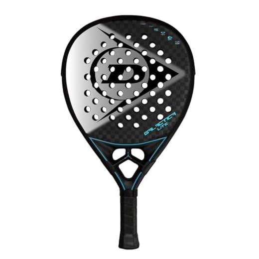 Dunlop, Galactica Lite, Raqueta De Pádel, Azul Negro, U, Unisex-Adulto