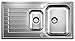 Produktbild BLANCO ZIA 6 S - Rechteckige Edelstahlspüle für 60 cm breite Unterschränke für die Küche - 514615