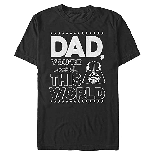 Star Wars T-Shirt Homme Noir 5XL : Vêtement Large pour Homme Fort