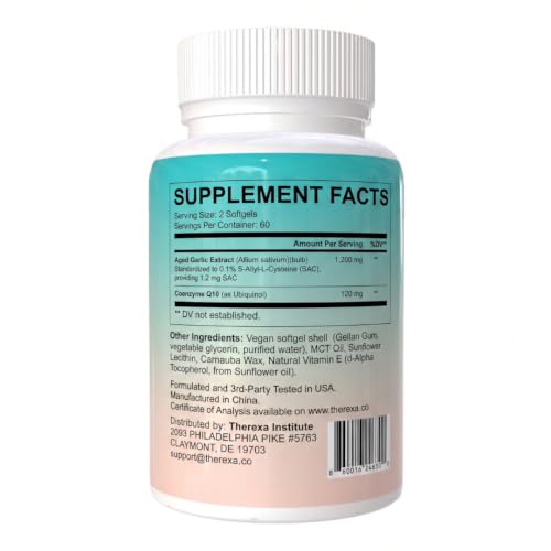 TheRexa Aged Garlic Extract with CoQ10