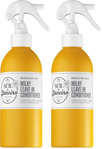 Image of Sol de Janeiro Brazilian Milky Leave-In Conditioner | Fights Frizz | Detangles | Protects from Heat (Pack of 2)