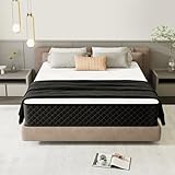 Swbvs Double Mattress, 12 inch Double Size Mattress, Memory Foam & Individual Pocket Springs, Medium Firm Full Mattress in a Box, Pressure Relief, CertiPUR-US Certified