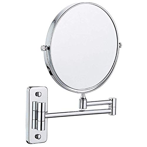 Miroir de maquillage mural pliant pour illuminer votre routine de rasage - 2