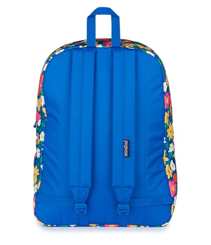 Image of JanSport SuperBreak One Backpack - Durable, Lightweight Bag with 1 Main Compartment, Front Utility Pocket with Built-in Organizer, Premium Backpack, Flower Market