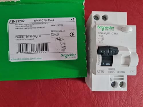 DT40VIGIK 1P+N 16A 30mA