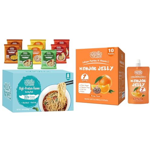 VOLO VERO Orange Konjac Jelly Pouches