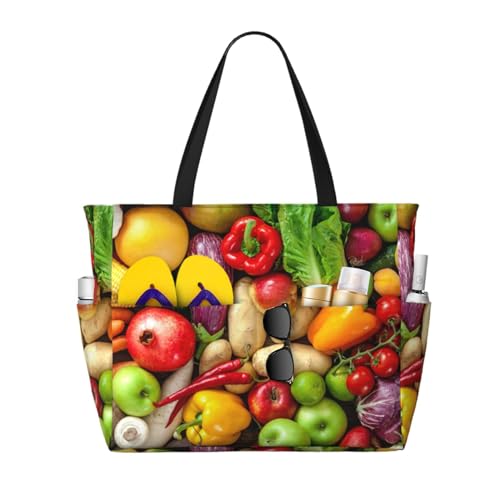 Sac de plage grand format pour femme idéal pour le marché d'été et vos sorties