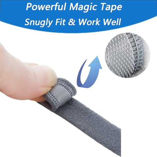 Sliya 2 Packs Replacement Headgear Straps Compatible with Dreamwear, Comfortable Soft Elasticity Headband Adjustable Fit Design Supplies for a Snugly Fit (Without Arms)