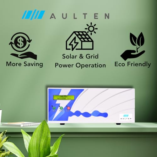 Image of AULTEN Solar Hybrid Off-Grid Inverter for Home, Office and Shops1500VA AD052 (White)