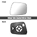 Heated Mirror Glass Right Side Fit for Nissan Navara D40 2005-2013 Pathfinder R51 2005-2012 Rear View Mirror Glass