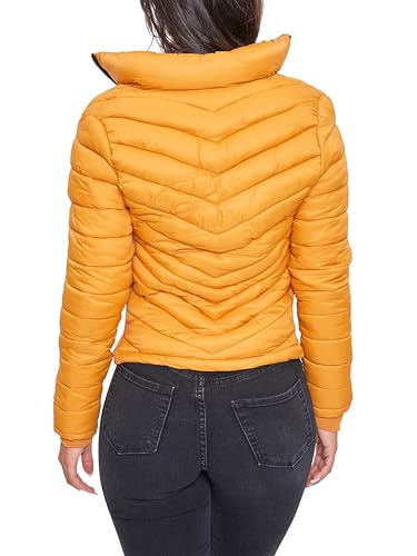 YMI Women's Junior Full Length Puffer Jacket with Detachable Sherpa Hood4