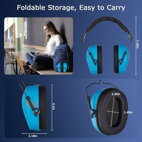 Jmbabe Kinder-Gehörschutz, Geräuschunterdrückung, Autismus, 26 DB