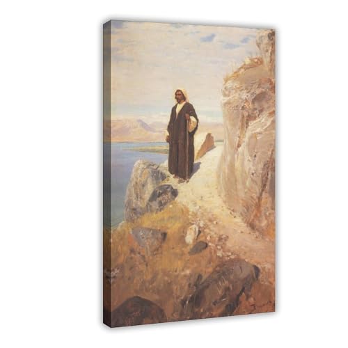 Toile Jesus He Returned to Galilee tableau décoration murale salon