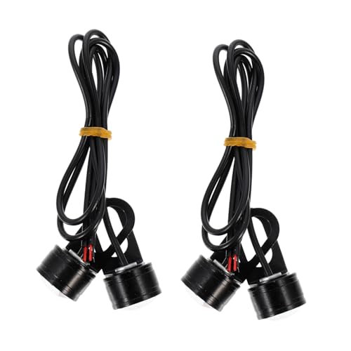 SHERCHPRY 4Pcs Luz De Circulação Diurna Luzes De Circulação Luz De Olho De Águia Luz Traseira Do Car