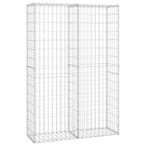 vidaXL Gabione 150x100x30cm Steinkorb Steingabionen Drahtkorb Mauer Säule Wand vidaXL Gabione 150x100x30cm Steinkorb Steingabionen Drahtkorb Mauer Säule Wand